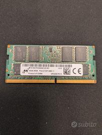 SODIMM Micron 16Gb 2RX8 PC4-2133P-SBB-11