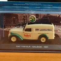 Fiat 1100 elr - Galbani collezione edicola