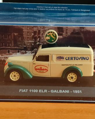 Fiat 1100 elr - Galbani collezione edicola