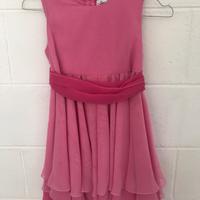 Vestito bimba rosa fucsia