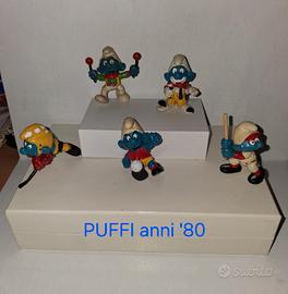 puffi anni '80 da collezione 