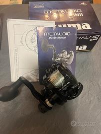 Mulinelli traina Okuma Metaloid 5II e 5IIN LEVA DX