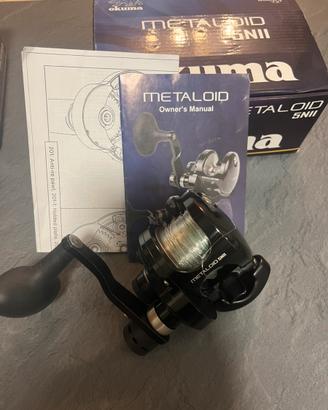 Mulinelli traina Okuma Metaloid 5II e 5IIN LEVA DX