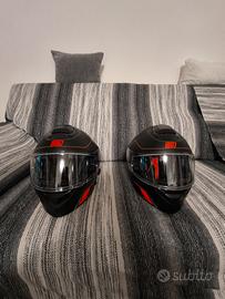 casco  modulare con interfono 