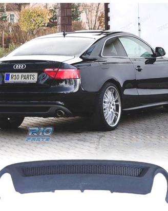 DIFFUSORE PER AUDI A5 COUPE 07-11 LOOK S-LINE