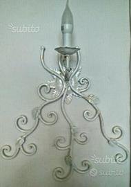 Applique in ferro forgiato a mano mod. Sabrina