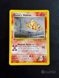 carta Pokemon - Blaine's Moltres condizioni ottime