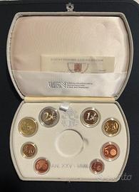 8 MONETE PONTIFICATO DI S.S. GIOVANNI PAOLO II