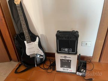 Chitarra elettrica amplificatore