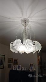 Lampadario vetro Murano