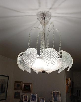 Lampadario vetro Murano