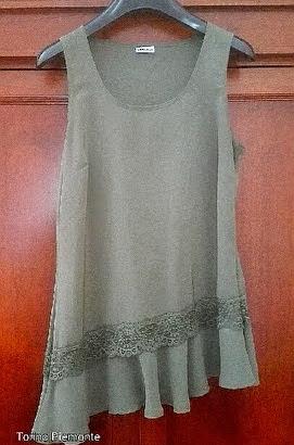 Canotta seta/pizzo Lovable  38/40