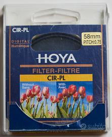 Filtro Hoya Cir-PL 58 mm Polarizzatore Circolare