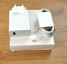 Caricabatterie da 120 W con cavo USB Type-C,