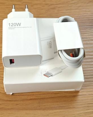 Caricabatterie da 120 W con cavo USB Type-C,