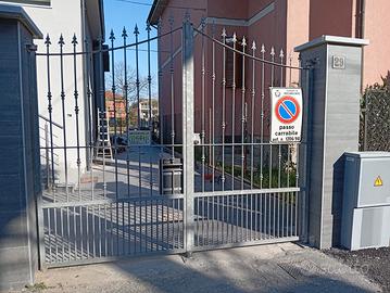 cancello zincato da esterno 