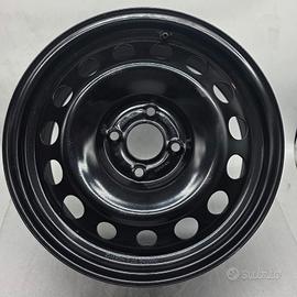 4 cerchi ferro ford fiesta bmax ecosport r15 ft610