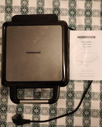 Piastra Waffle Monxook SW-2130M - 1200 W, 4 Fette