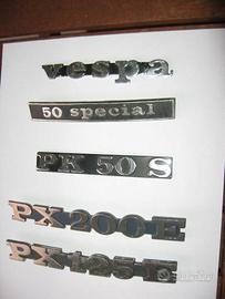 scritte VESPA vintage epoca 1 a scelta