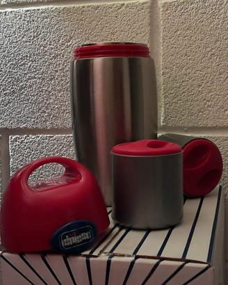 Thermos Chicco + 2 contenitori pappa 