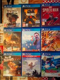 Giochi  ps4 in blocco 