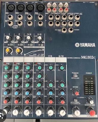 Mixer yamaha mg 102 c