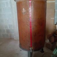 Serbatoio in vetroresina contenitore per olio