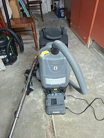 aspirapolvere a spalla a batteria karcher