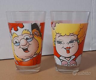 Bicchieri da collezione Loacker serie "Gnometti"