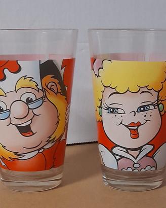 Bicchieri da collezione Loacker serie "Gnometti"