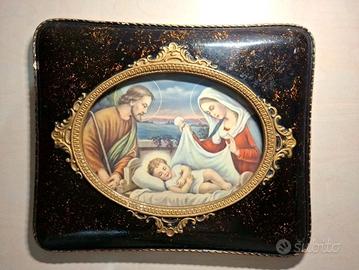 Quadro Sacra Famiglia Capezzale - 35 × 29 cm