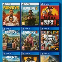 Vari giochi ps5