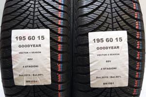 2 GOMME 195 60 15 GOODYEAR BR1081
