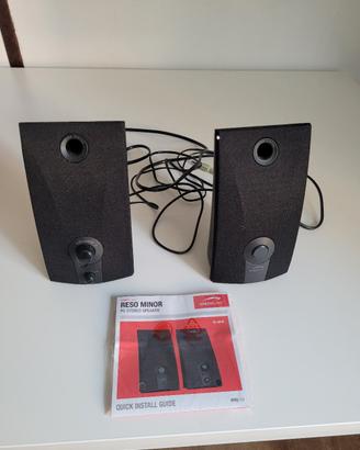 Casse stereo PC laptop smartphone