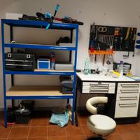 banco e cassettiera odontoiatria