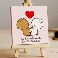 MILK&MOCHA San Valentino quadro