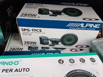 componenti audio auto e da casa