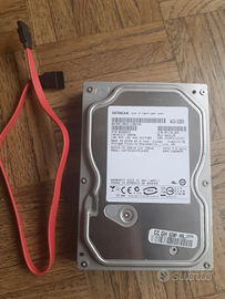 Hard disk interno 3.5 sata HITACHI 320 Gb