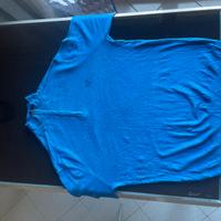 Quarter Zip Chaps Ralph Lauren Blu elettrico