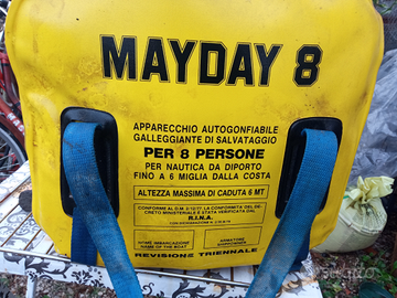 Zattera (barca) di salvataggio mayday 8