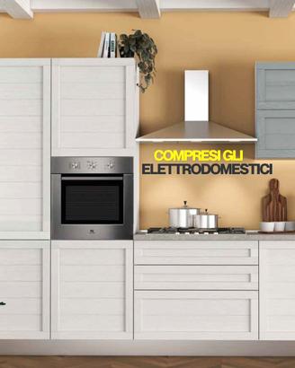 PROMO CUCINA 3,60 MT COMPLETA DI ELETTRODOMESTICI