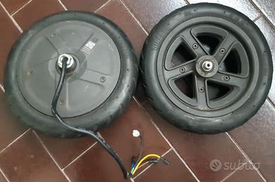 Motore e ruota posteriore monopattino 