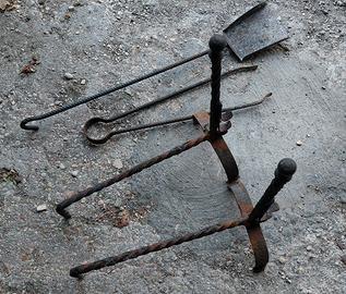 Alari e attrezzi per il camino