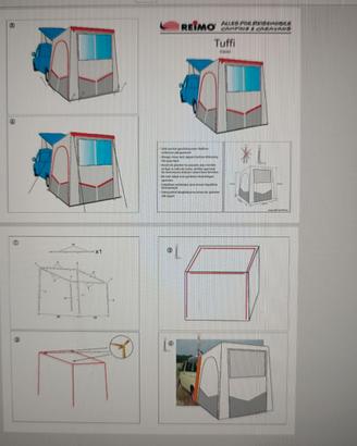 Tenda da campeggio marca Reimo