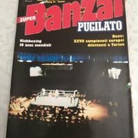 rivista Super Banzai Pugilato Arti Marziali poster