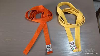 cinture gradi arti marziali