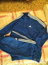 Tuta Completa Adidas Blu Uomo