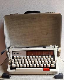 MACCHINA DA SCRIVERE VINTAGE BROTHER DELUXE 1522