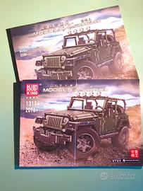 fuoristrada Mould King 13124 models Wrangler 