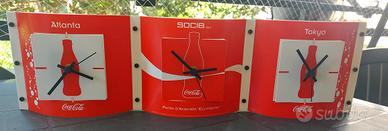 orologio da parete/tavolo World Time Coca-Cola Sla